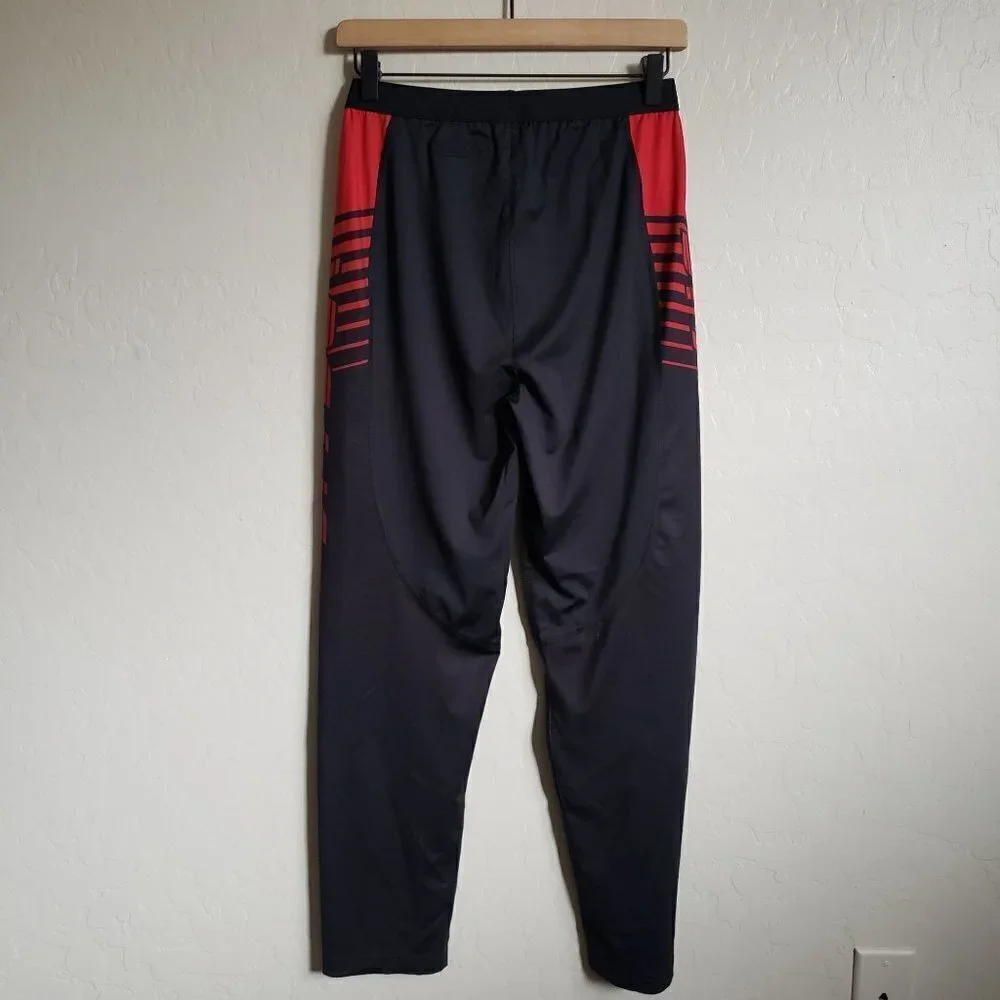 Spyder Baselayer Pants High Rise Stretch Elastic Waist Black Red Size Women's XL